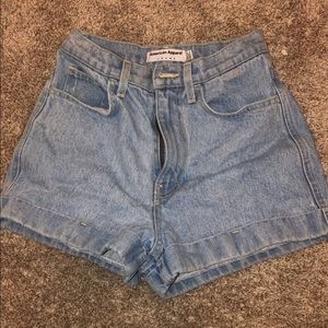 High Waisted American Apparel Shorts